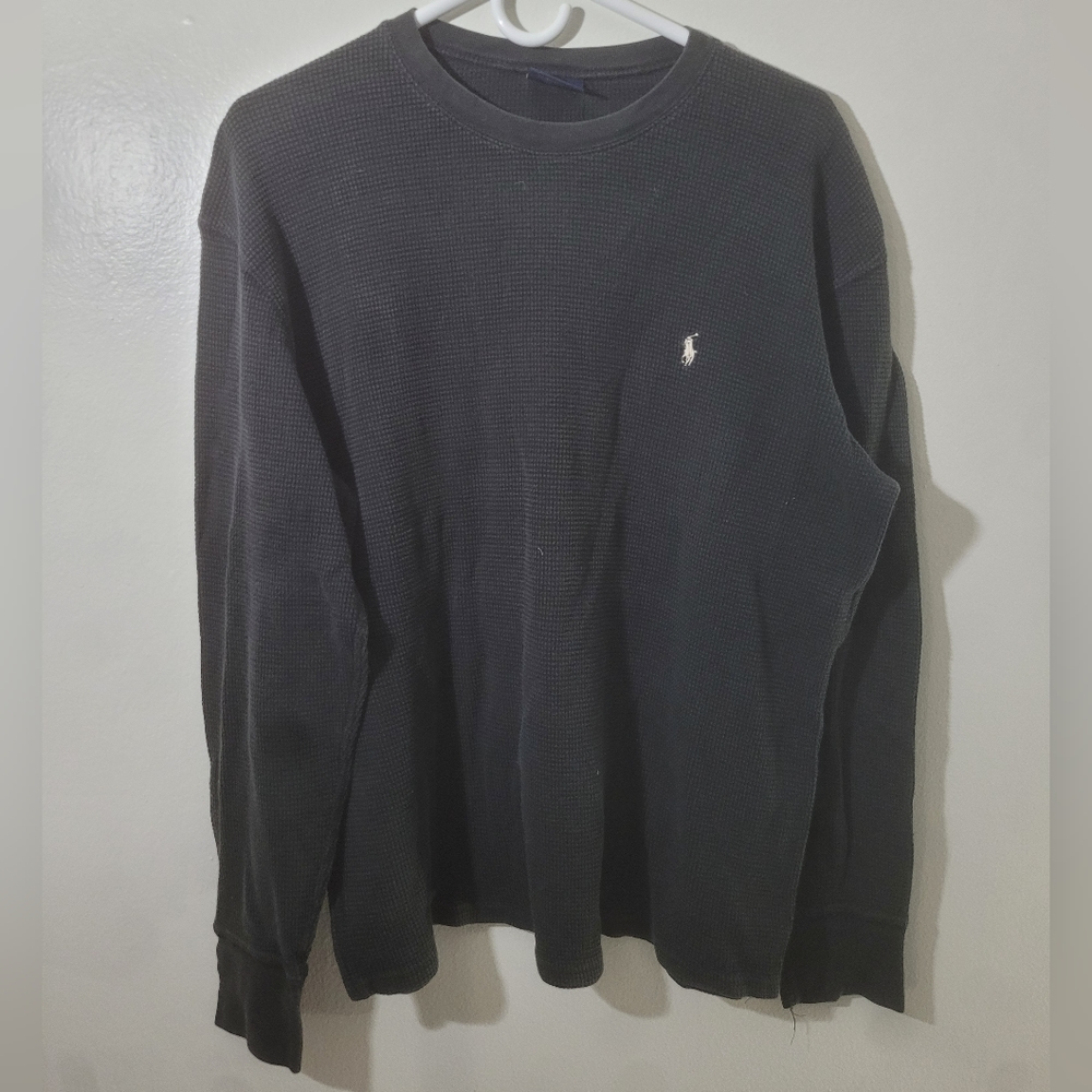 PoloRalph Lauren "Waffle" long tshirt